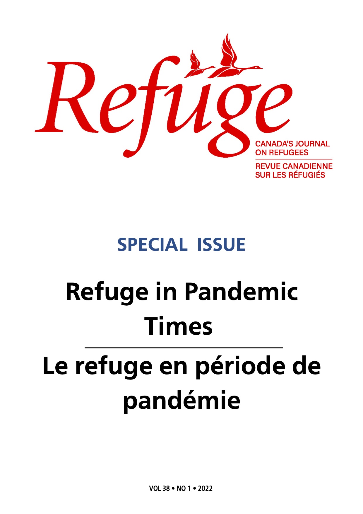 cover image Refuge 38.1